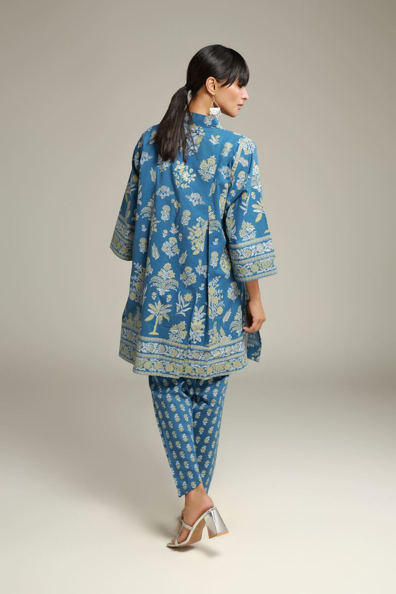 Floral Cambric Kurta