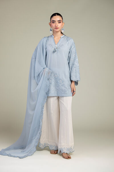 Raw Silk Pants, image 1