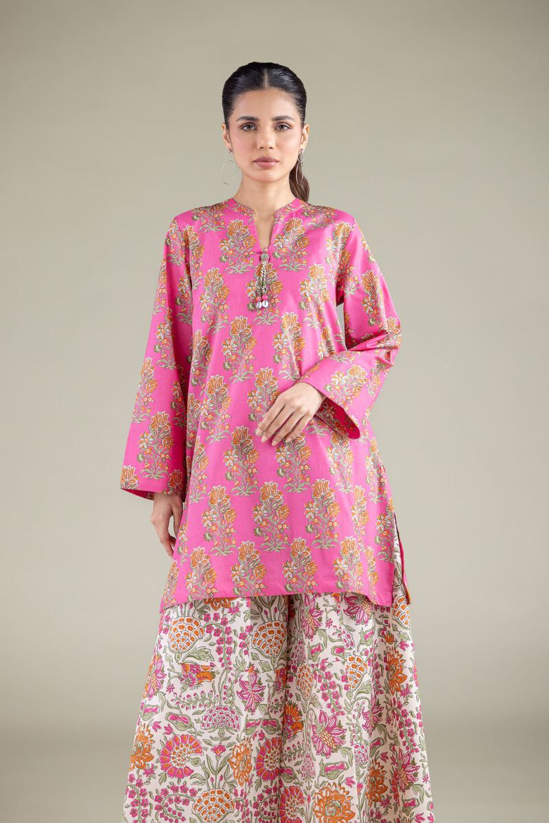 Floral Short Kurta