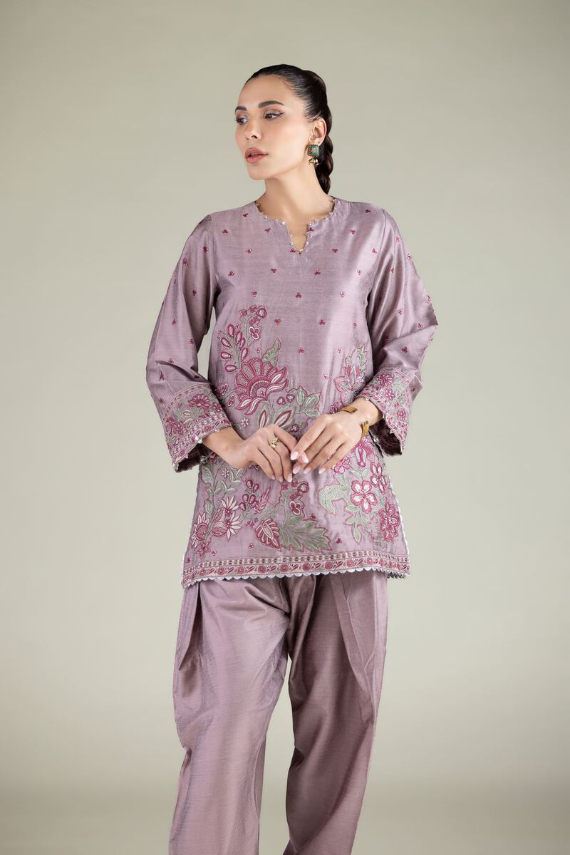 Floral Threadwork Kurta