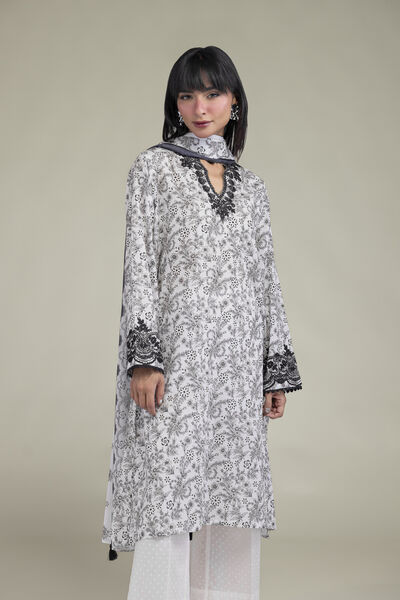 Embroidered Lawn Tailored 3-Piece Lawn