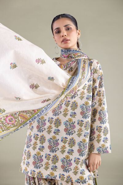 Mughal Motif Dupatta, image 1