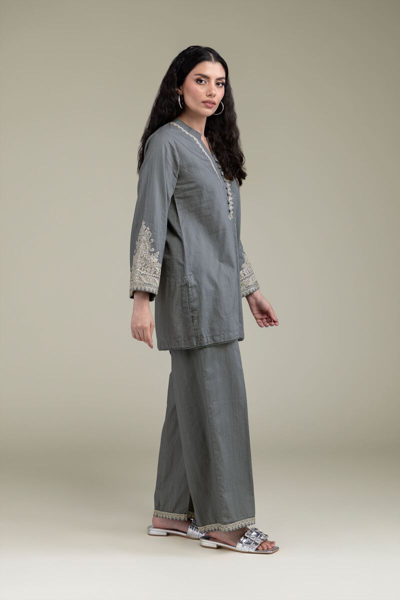 Solid Cotton Pants