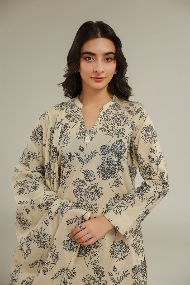 Printed Lawn Dupatta