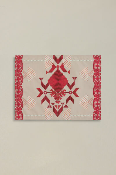 Printed Poly Sateen 13x17in Table Mat