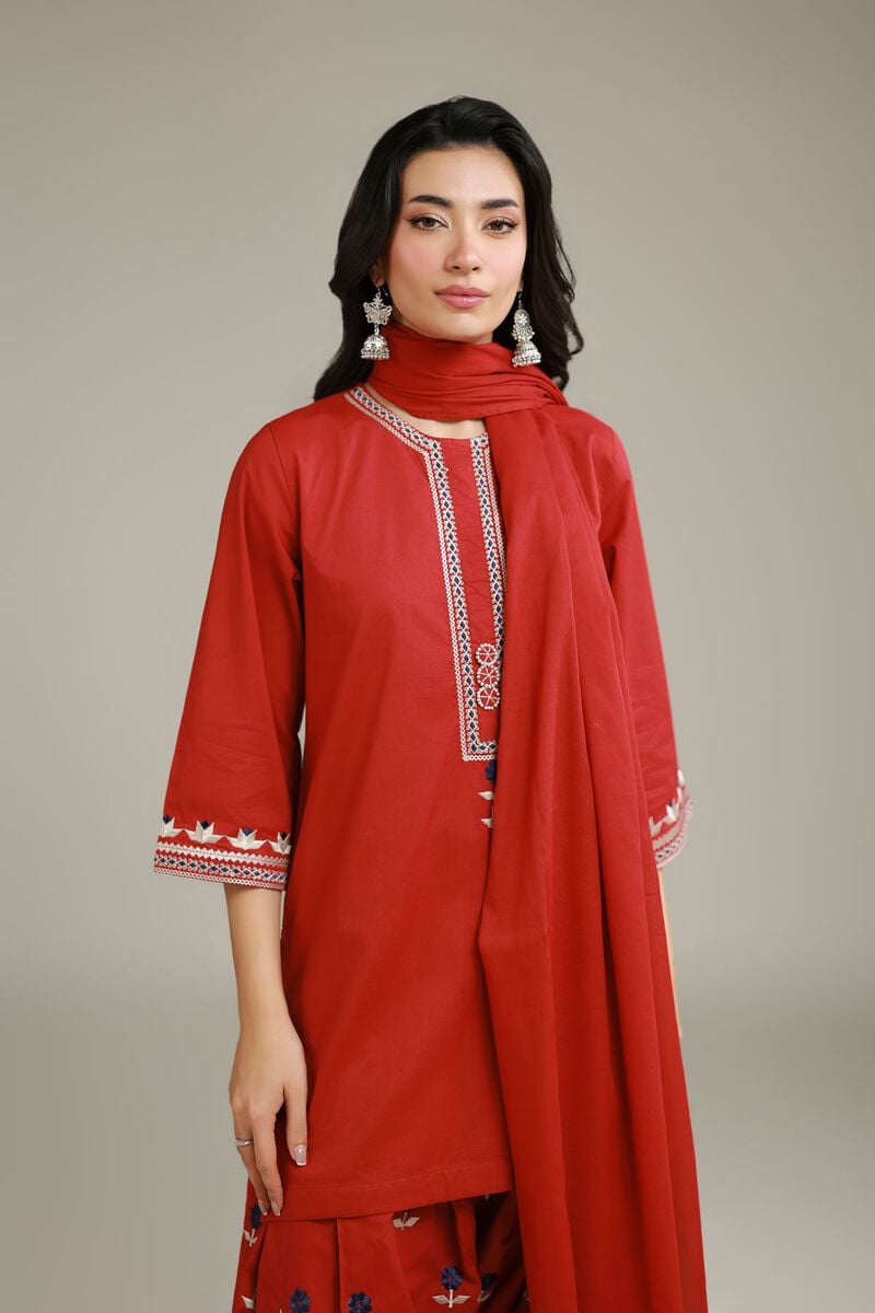 Solid Lawn Dupatta