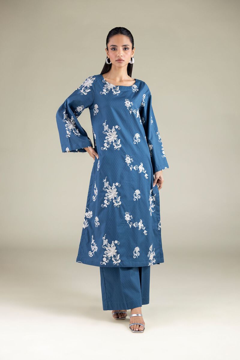 Floral Embroidered Kurta