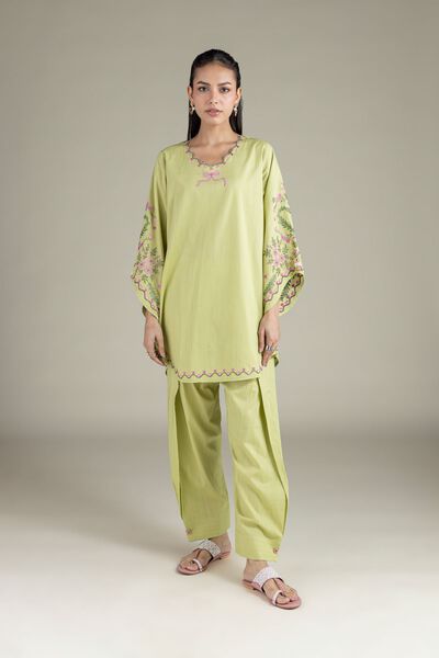 Solid Straight Shalwar, image 1