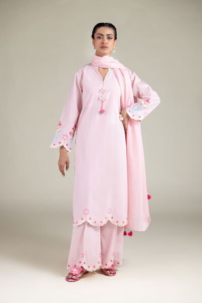 Relaxed Floral Pants, image 1