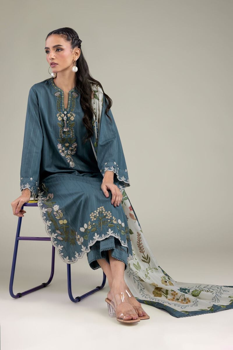 Floral Longline Kurta