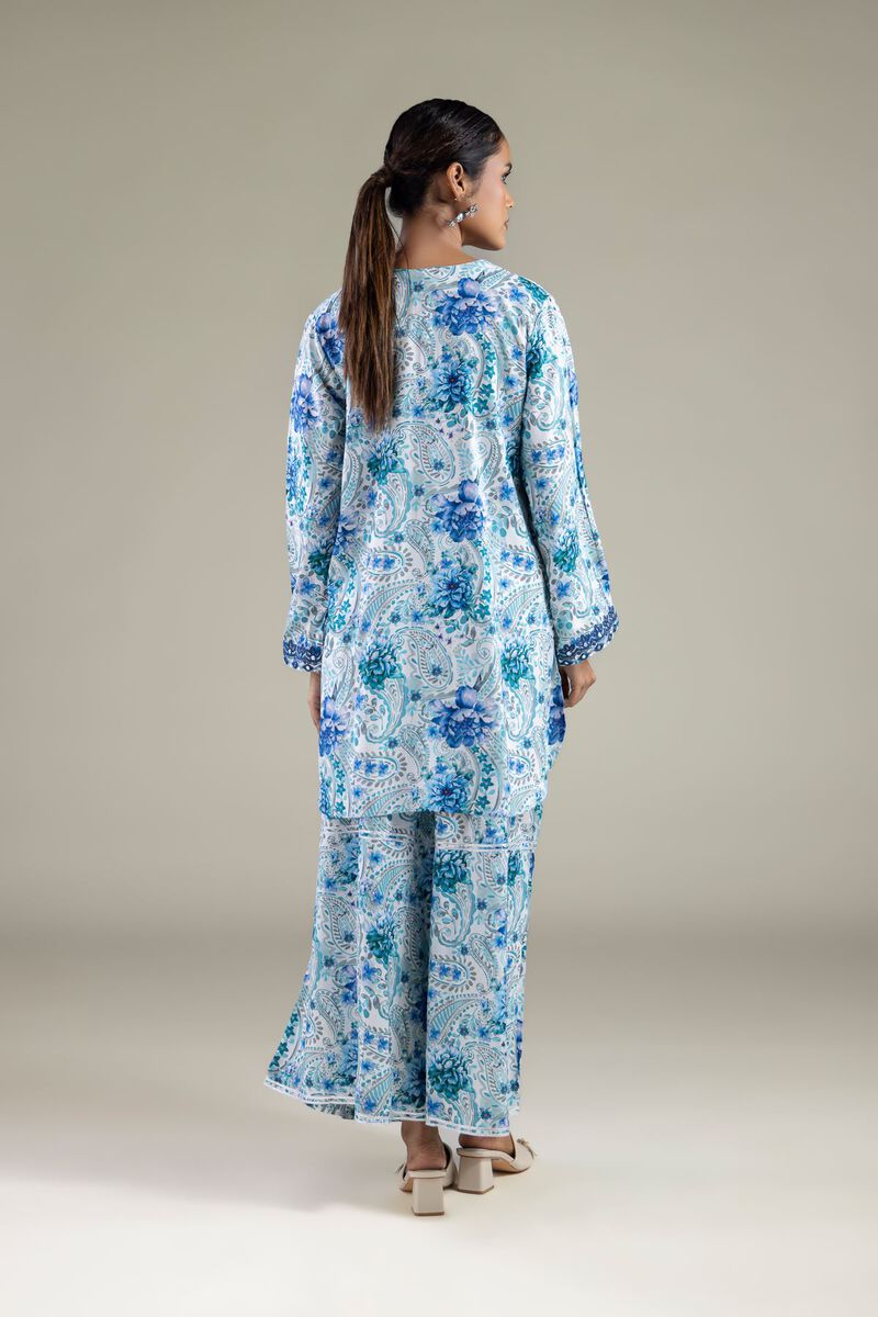 Paisley V-Neck Kurta