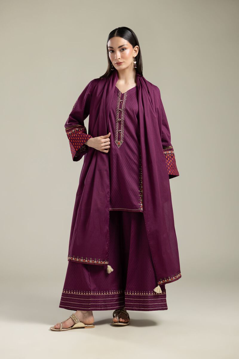 Geometric Lawn Dupatta