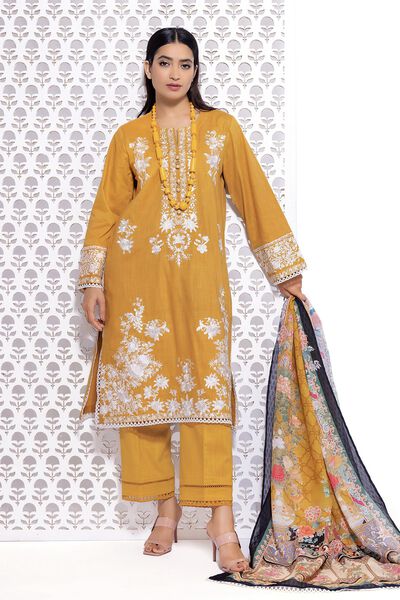 Embroidered | Crosshatch | Fabrics 3 Piece | PKR 4,500