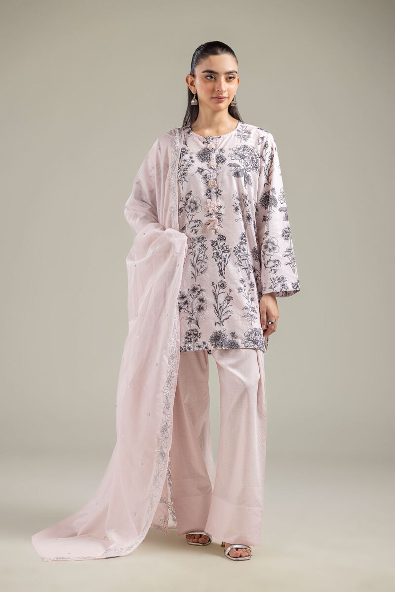 Pink Cotton Shalwar