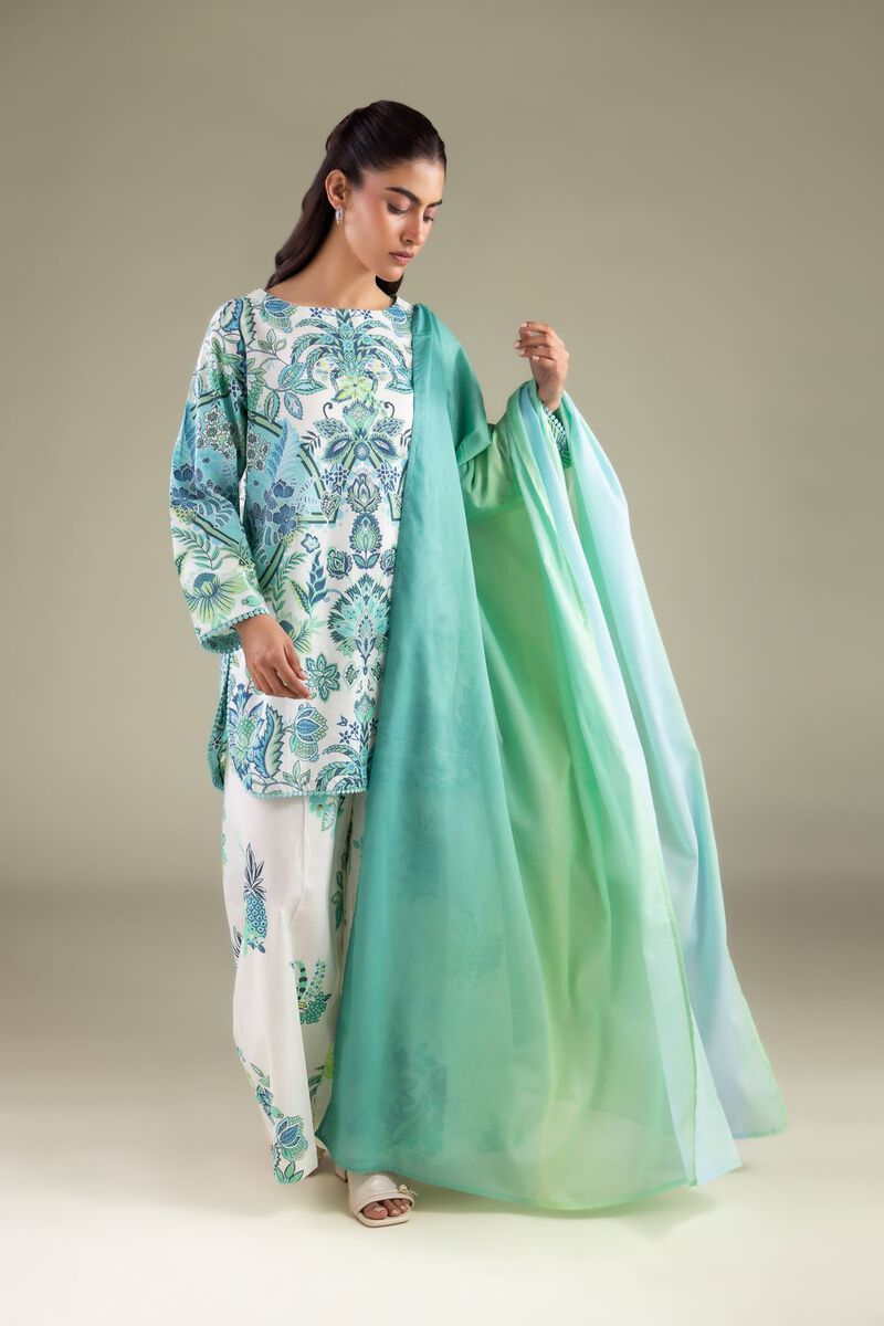 Flowy Draped Dupatta