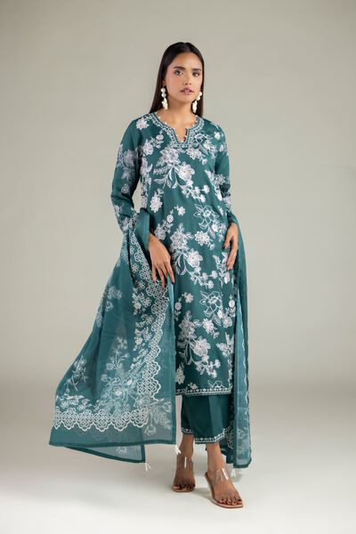 Pearl Floral Kurta, image 1