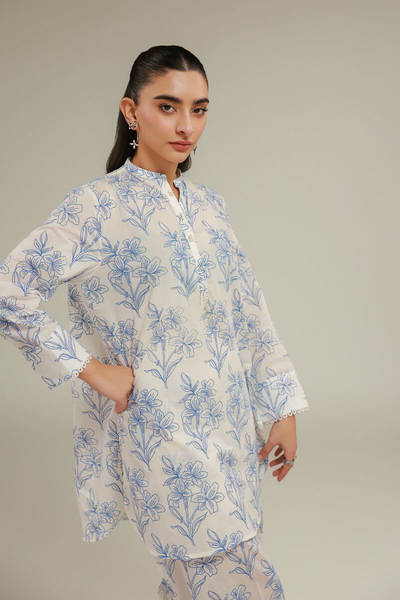 Floral Lace Kurta
