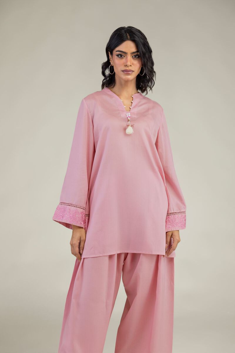 Short V-Neck Kurta