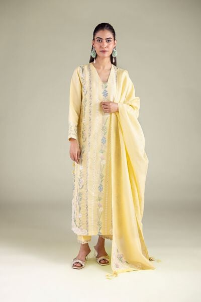 Floral Lace Pants, image 1