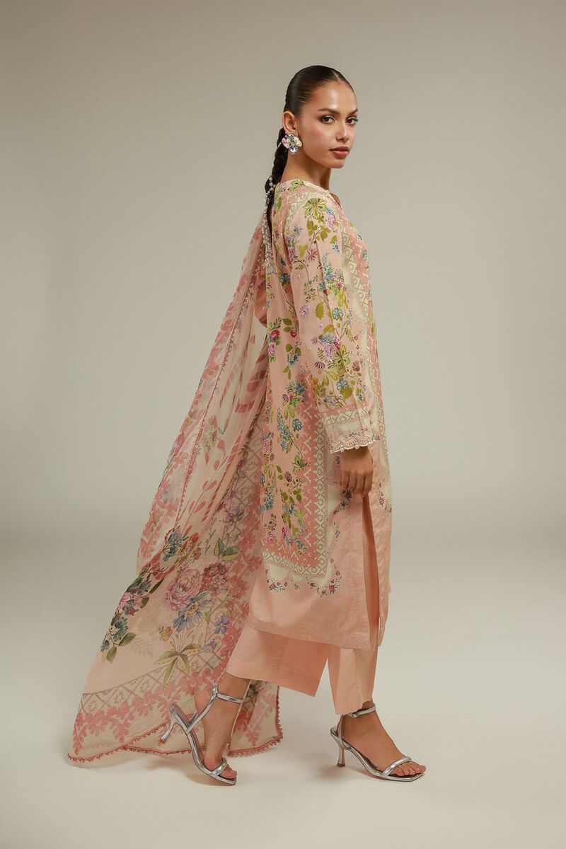 Floral Draped Dupatta