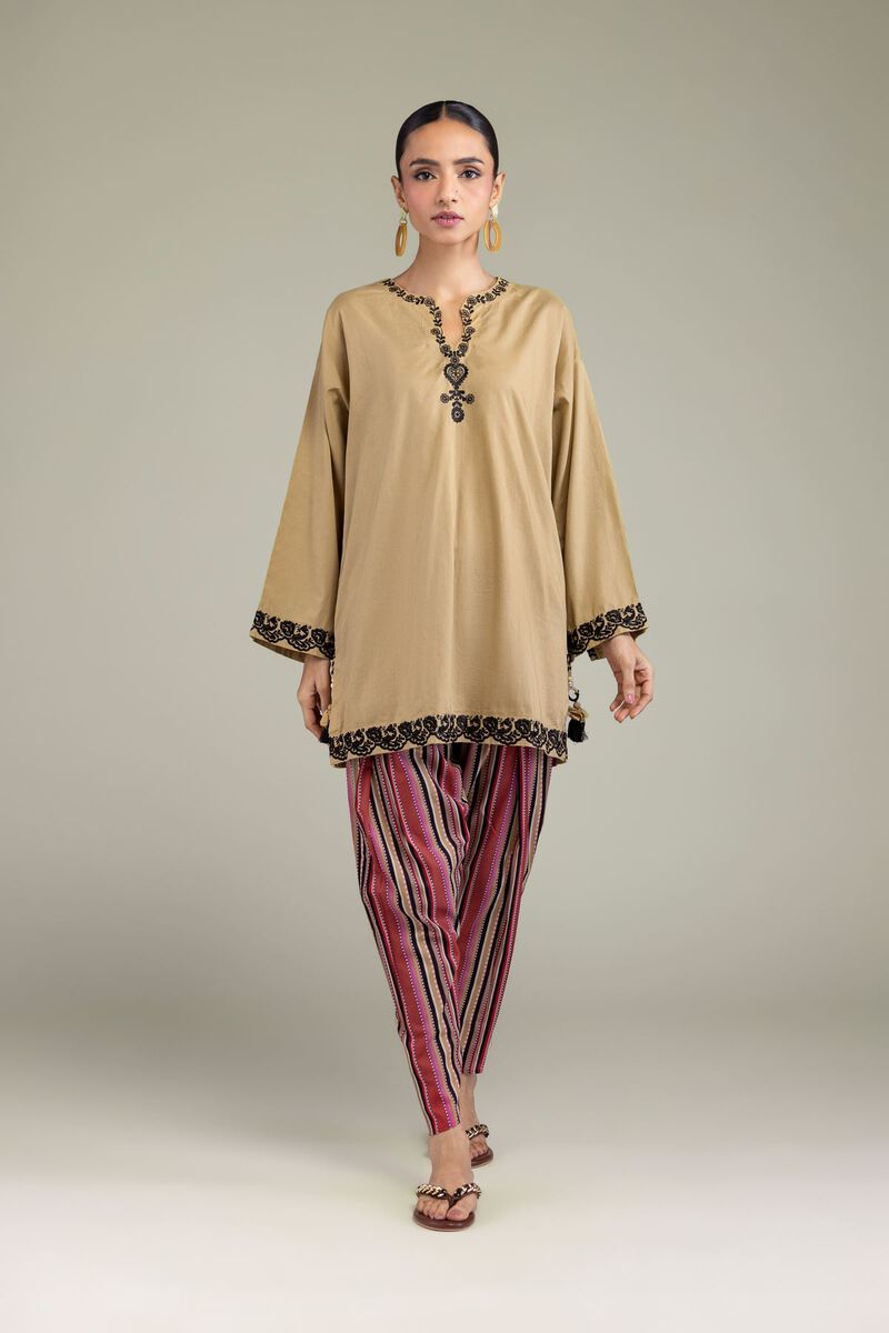 Printed Cambric Shalwar