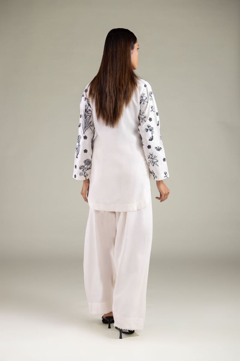 Floral Scalloped Kurta