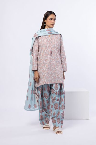 Printed | Crosshatch Poplin
            
        Kurta