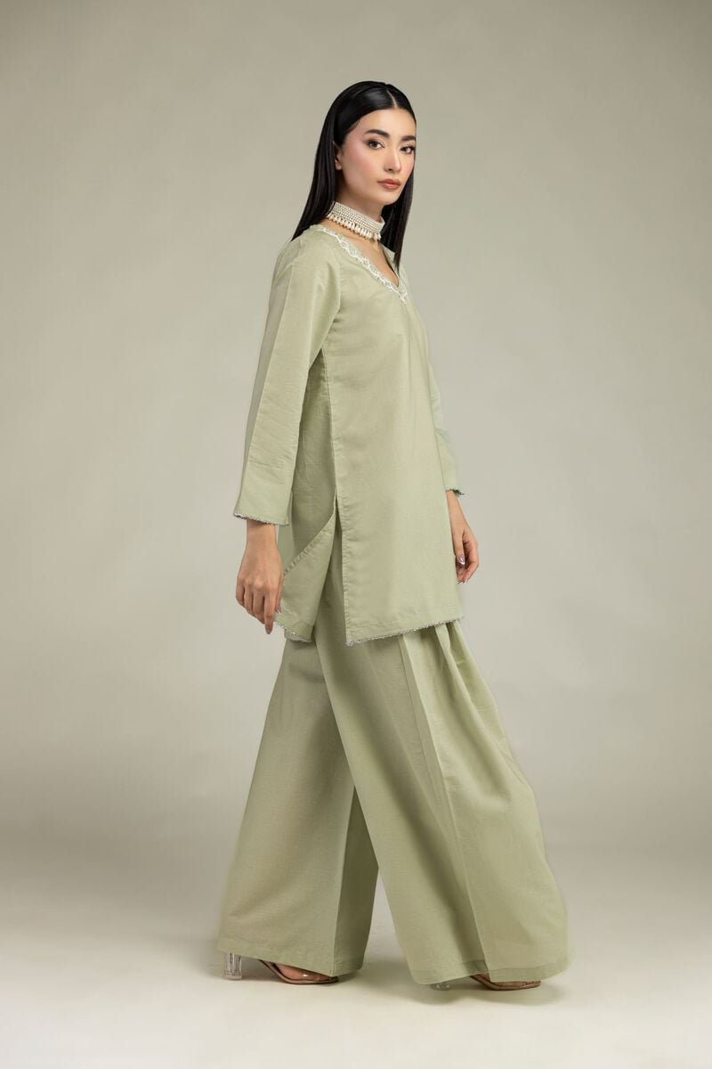 Solid Mint Pants