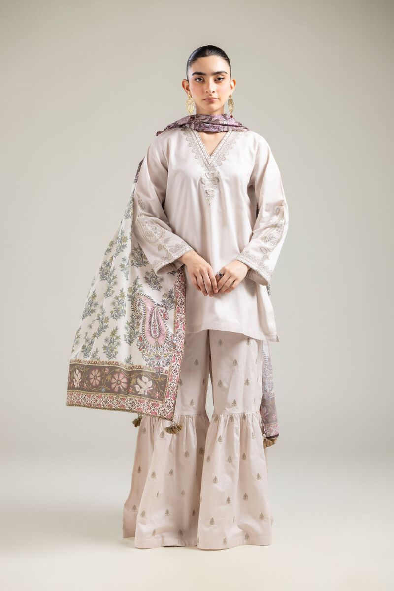Lawn Paisley Dupatta