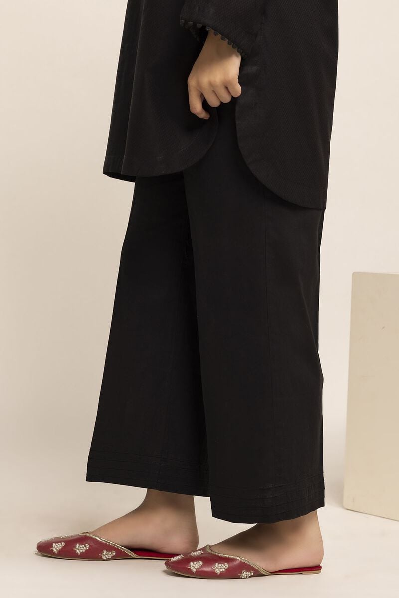 Buy Pants PKR EEBN24004-VG_BLACK Khaadi Pakistan