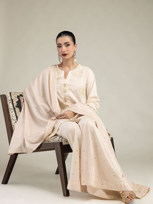 Short Silk Kurta