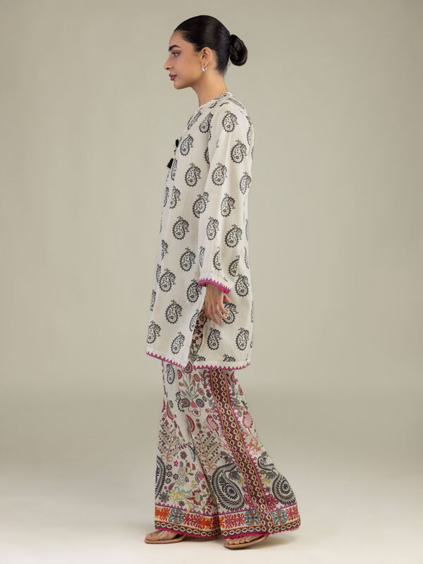 Paisley Printed Pants