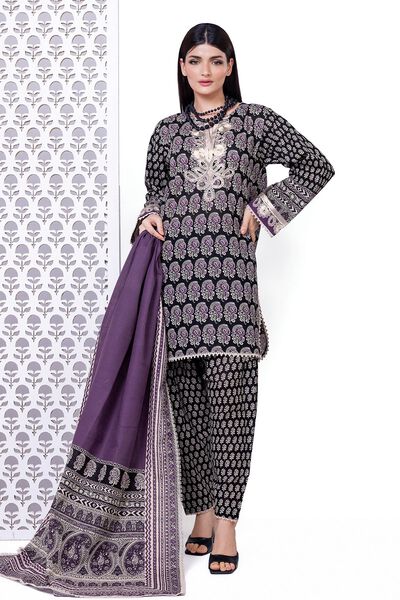 Embroidered | Light Khaddar | Fabrics 3 Piece | PKR 3,300