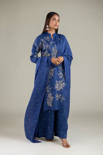 Floral Longline Kurta, image 1