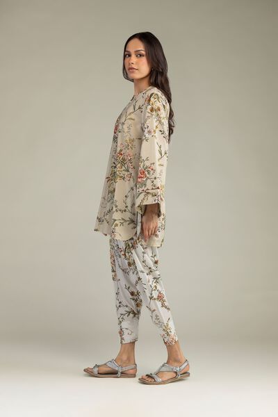 Printed Cambric Floral Cambric Shalwar