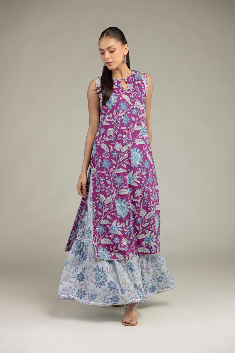 Floral Cotton Pants
