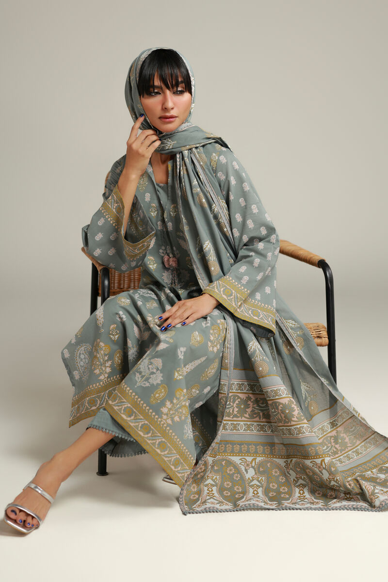 Printed Lawn Dupatta