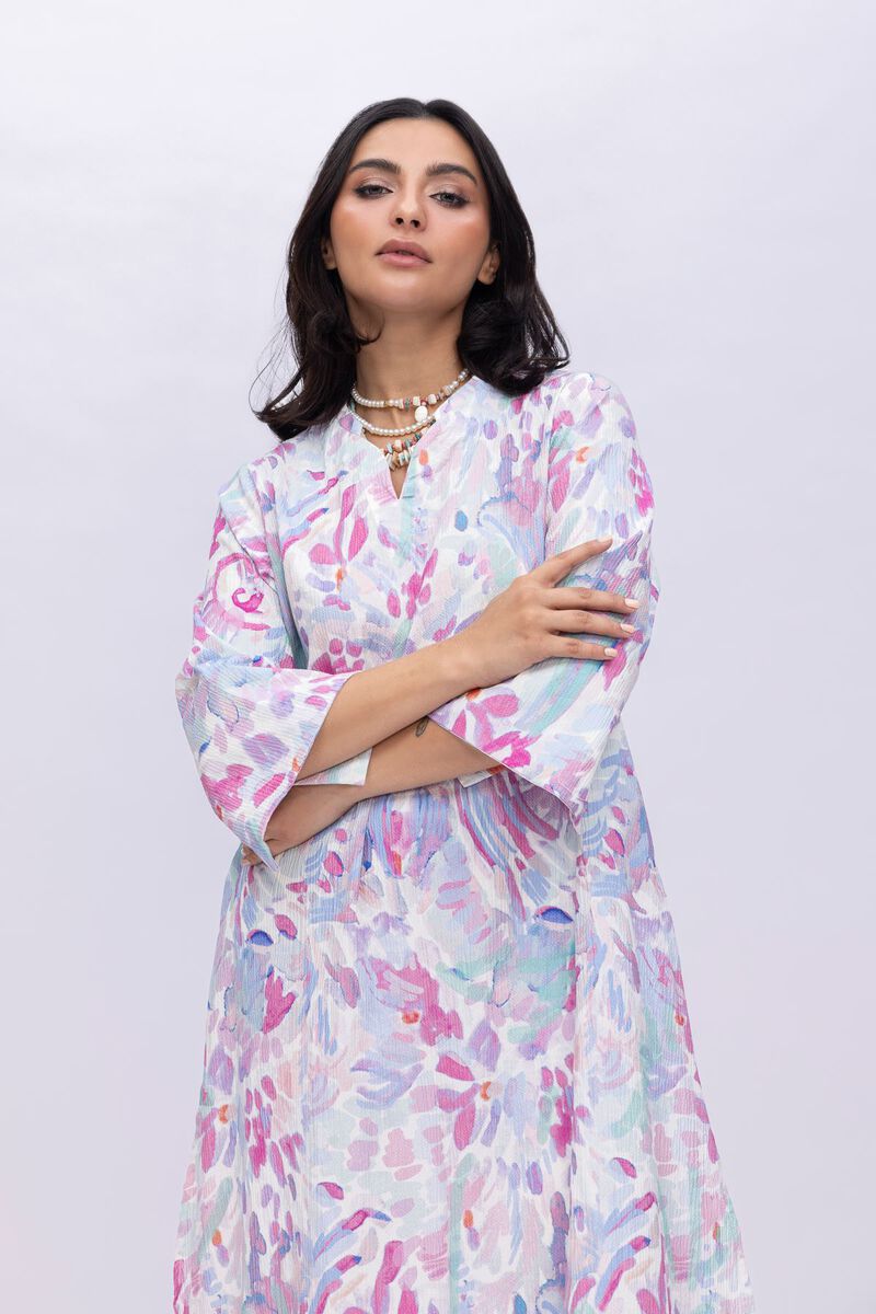 Abstract Cotton Kurta