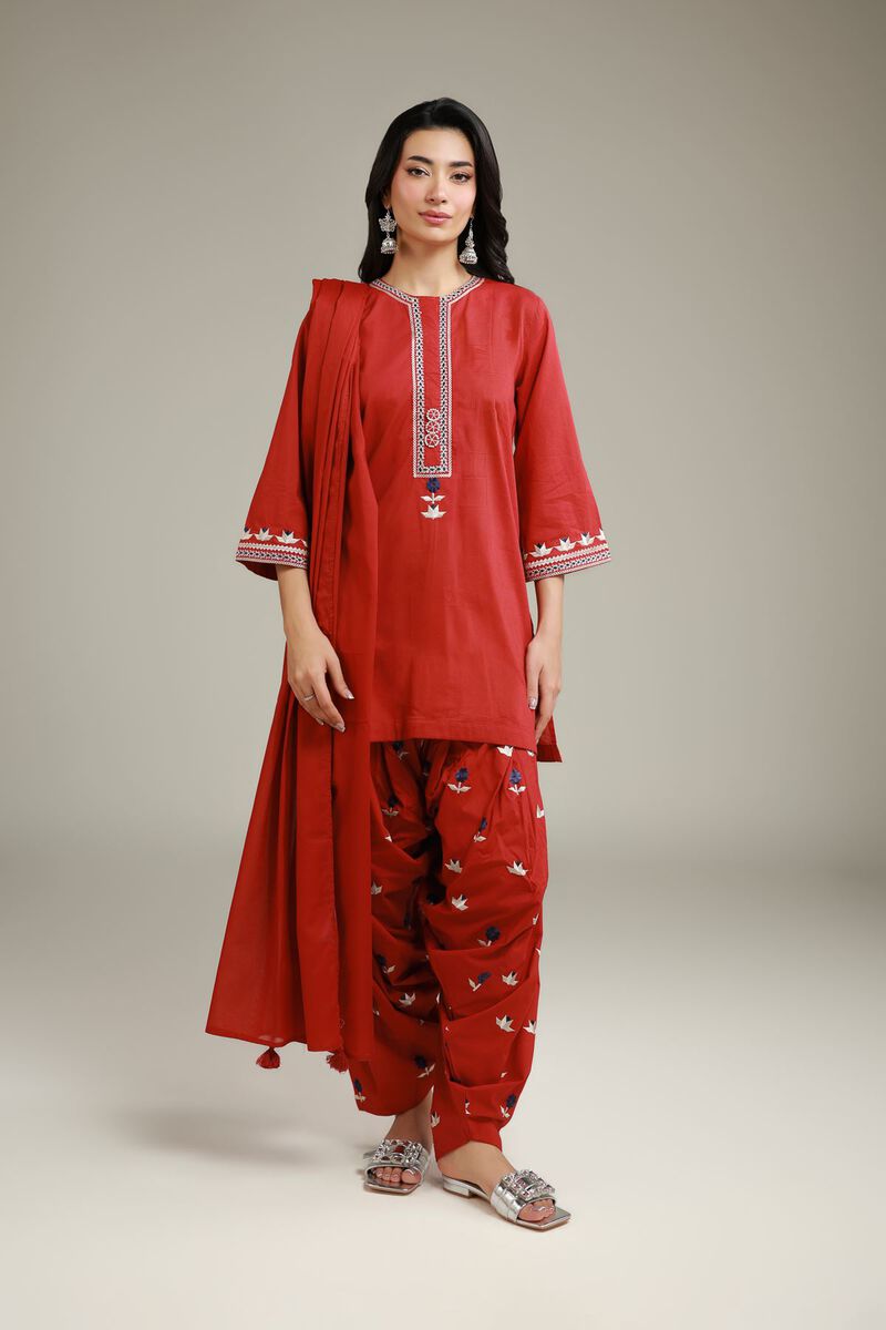 Solid Lawn Dupatta