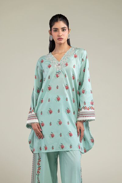 Embroidered Lawn Lawn 2-Piece Tailored