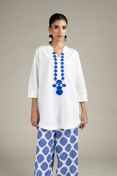 Embroidered | Khaddar
            
        Kurta
