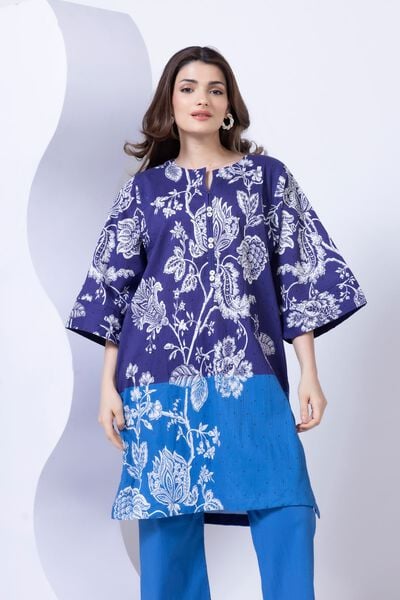 Printed | Ripple Crinkle | Kurta | PKR 2,250