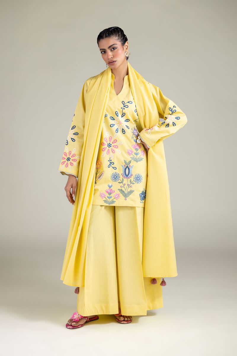 Solid Tassel Dupatta