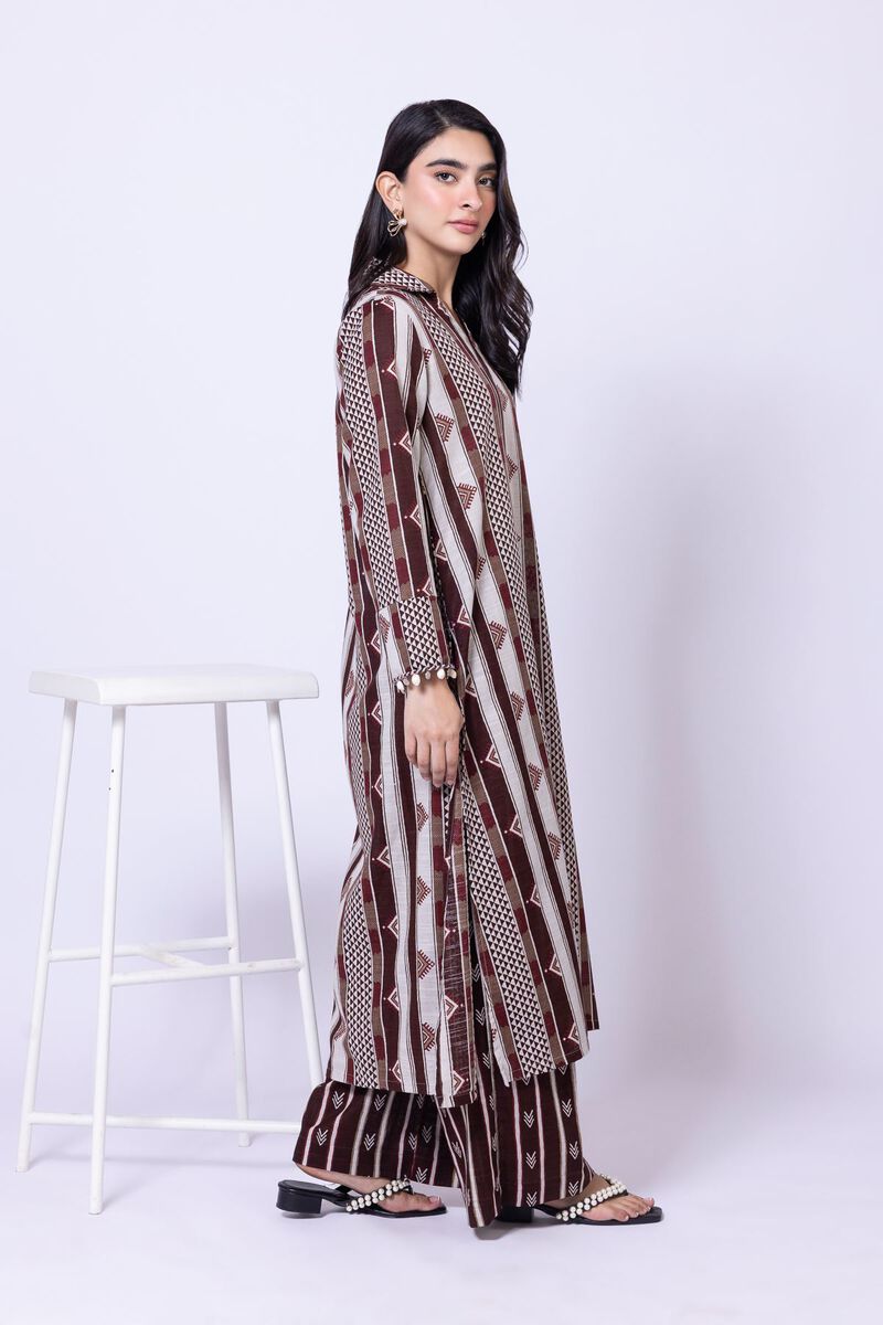 Long Geometric Kurta