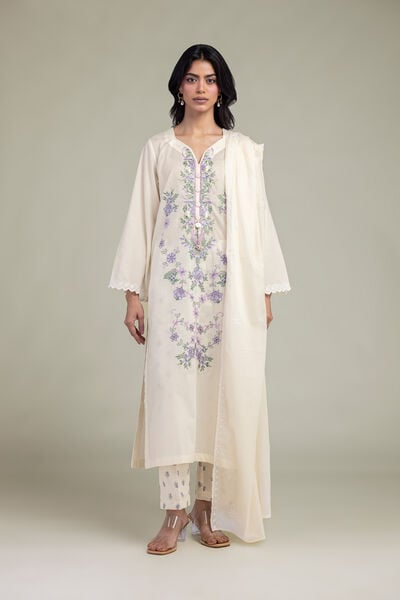 Floral Cambric Pants, image 1