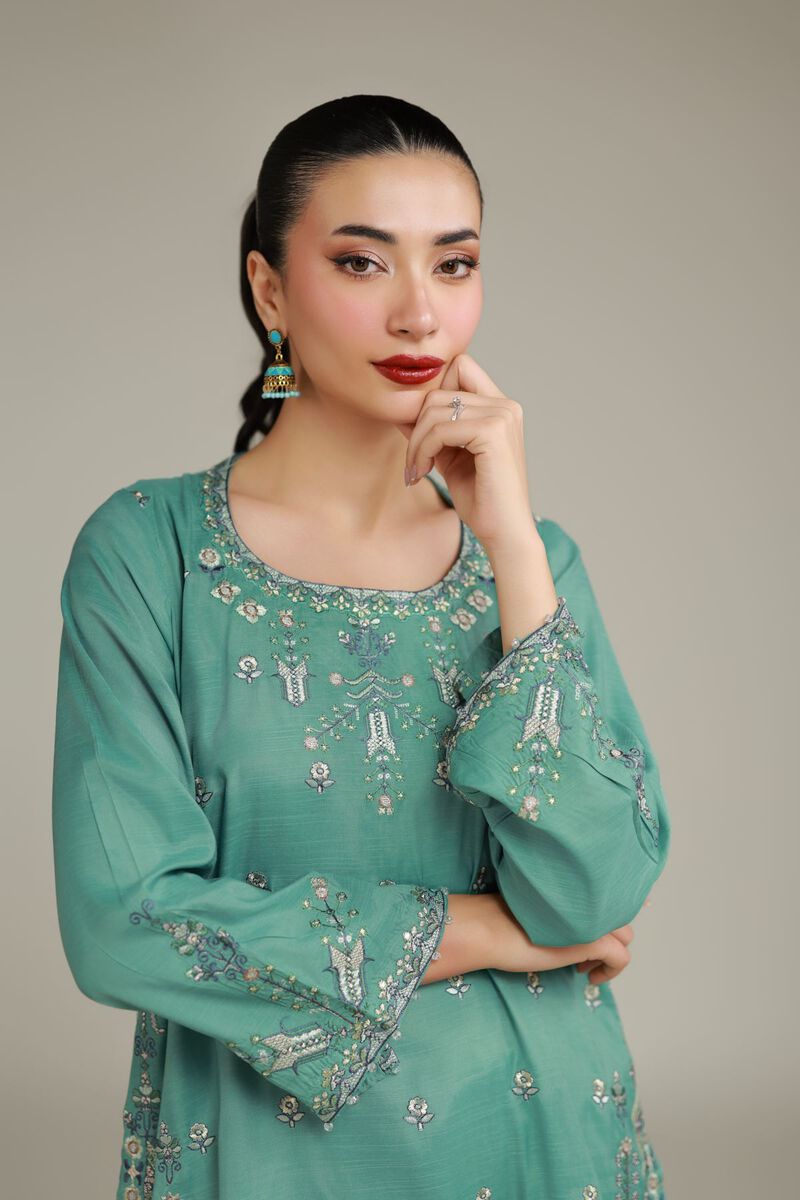 Floral Drawstring Kurta