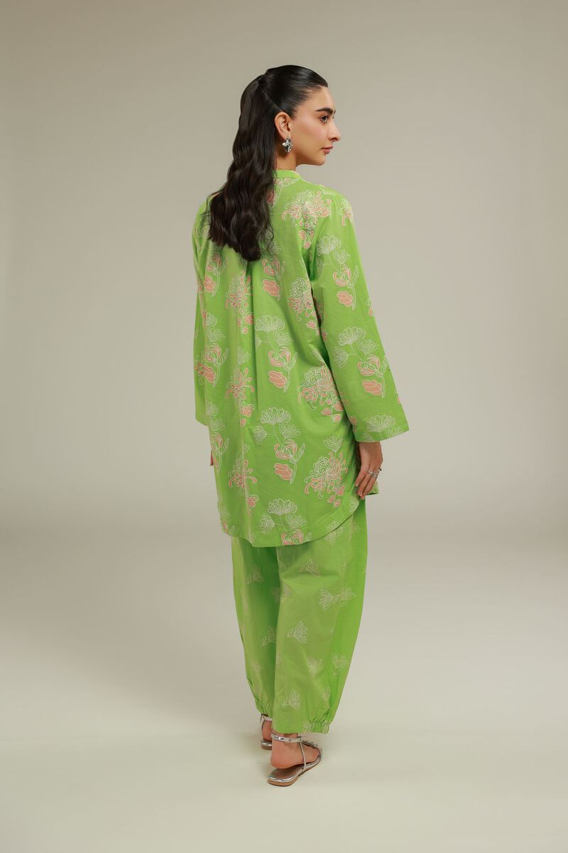 Green Cambric Kurta