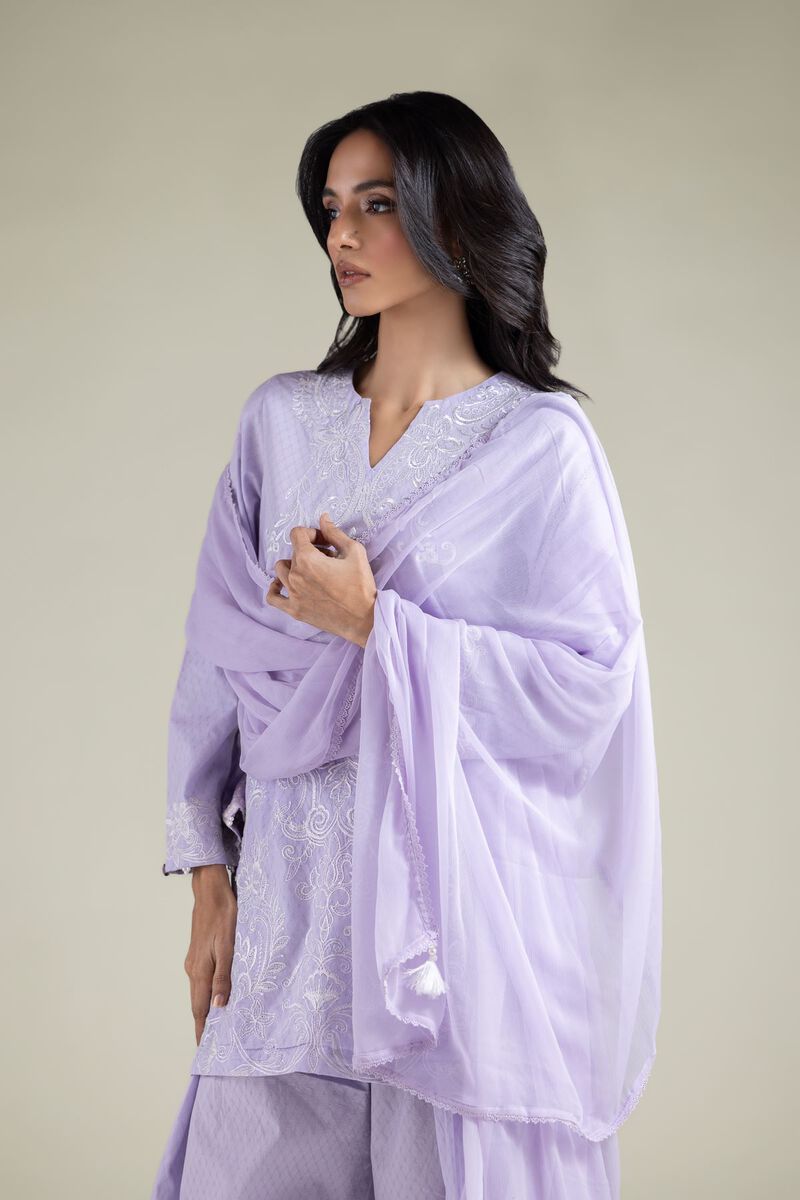 Draped Floral Dupatta