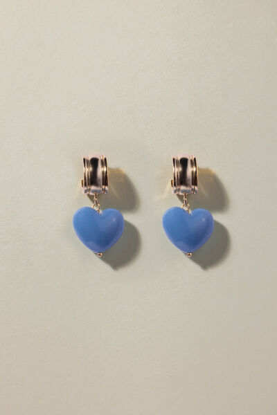 Solid Plastic Single Earrings