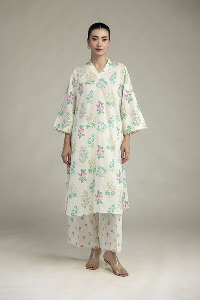Printed Lawn Fabrics 2 Piece Top and Bottom